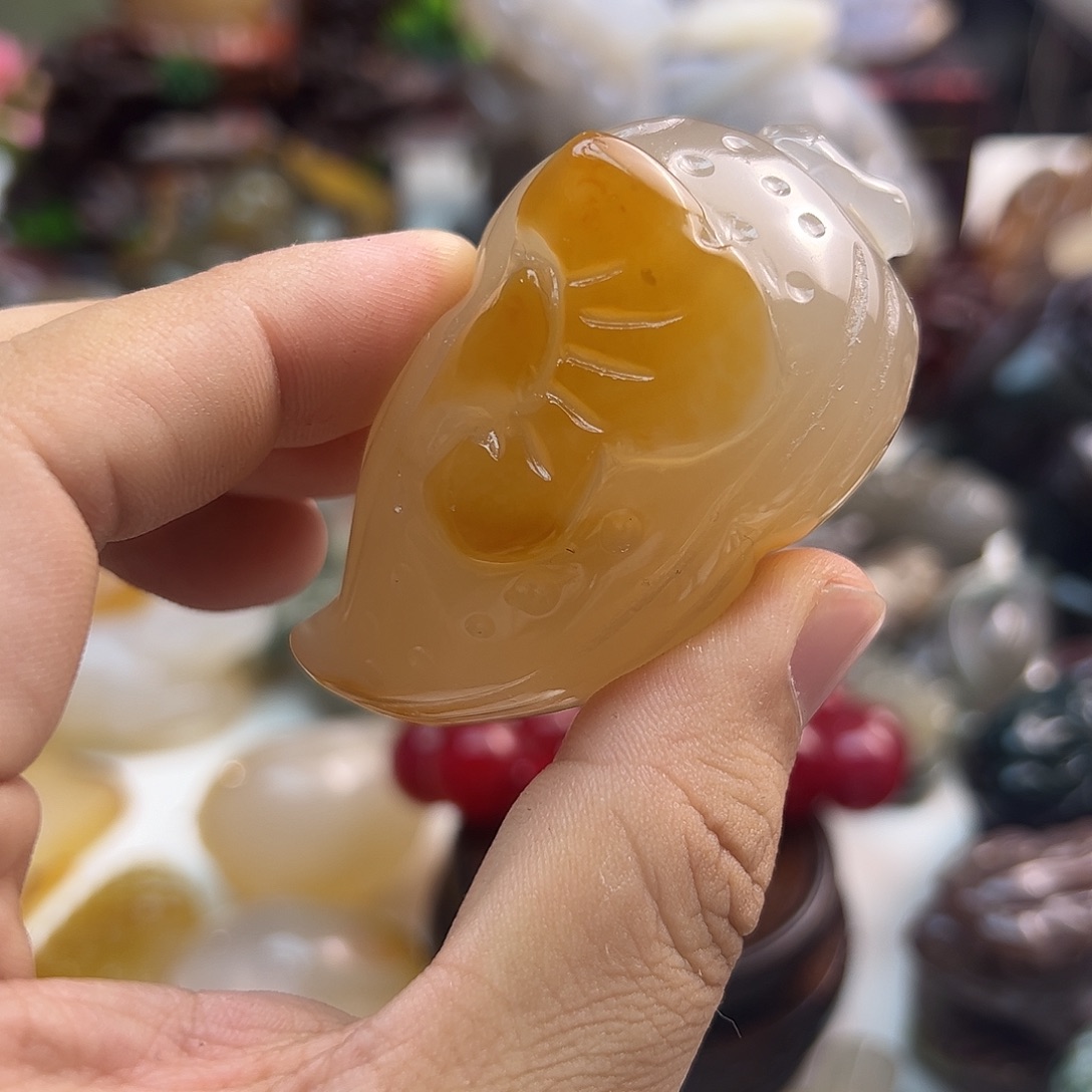 玛瑙/玉髓未镶嵌颈饰