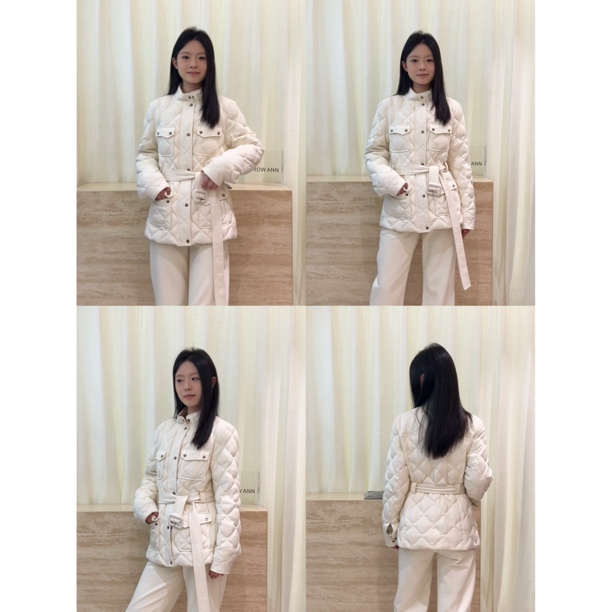 爱唯依（新）-天丝羊毛！新国标90白鸭绒羽绒服（TM12207#）TM