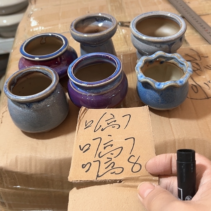 陶瓷景德镇精品花盆栽适合