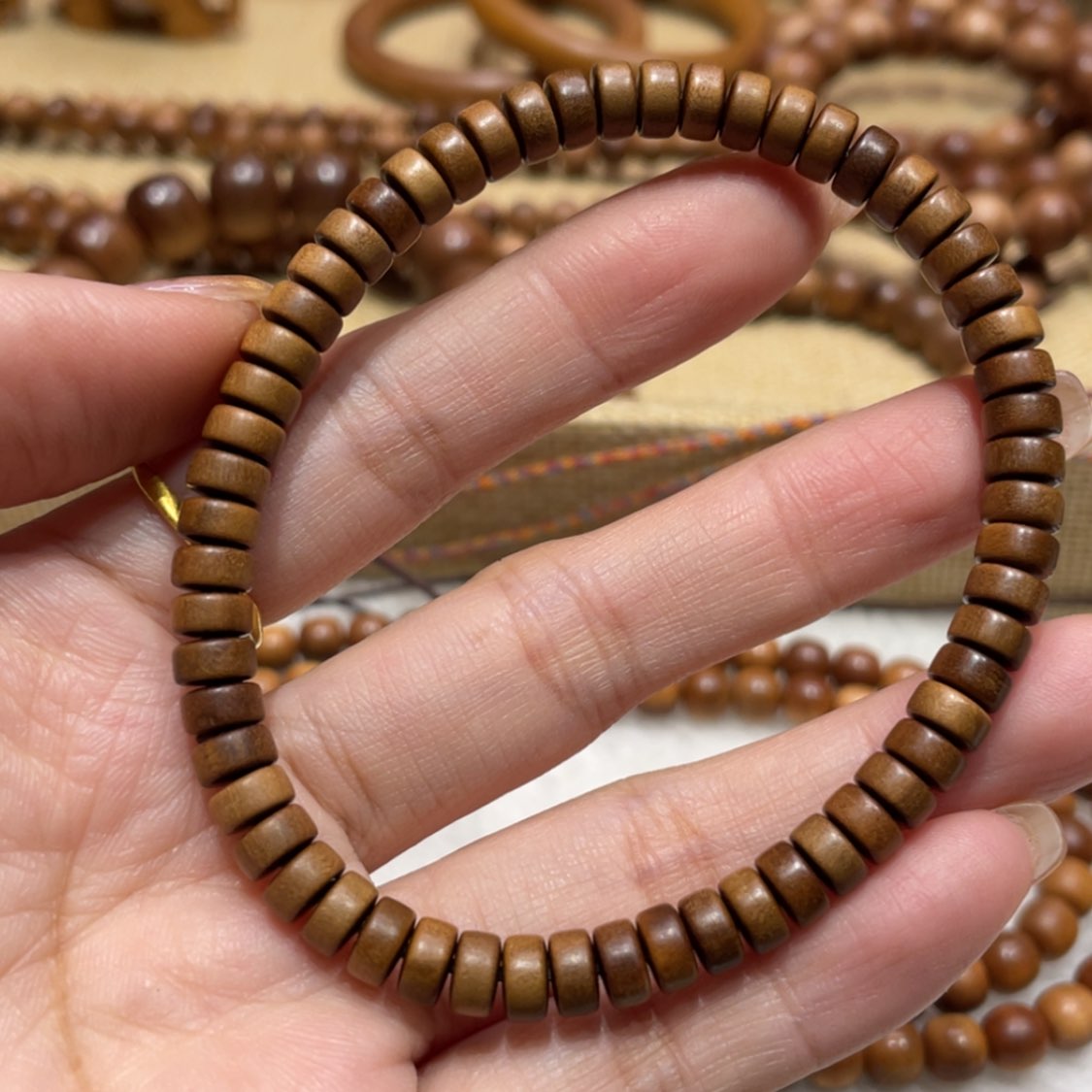 【闪购商品】檀香木手串/手链w***?3.5×6单