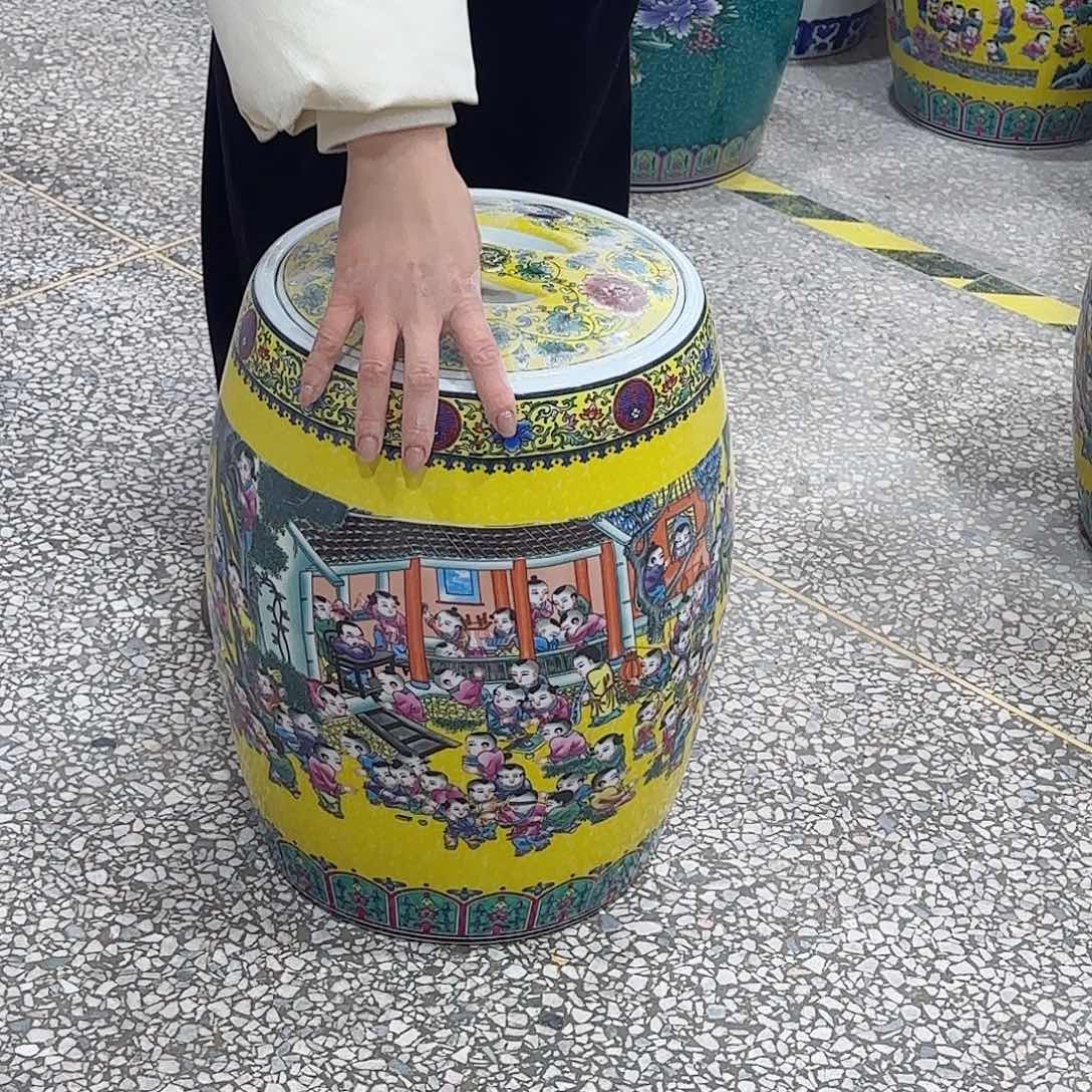 瓷片30斤装百子图，只有一单