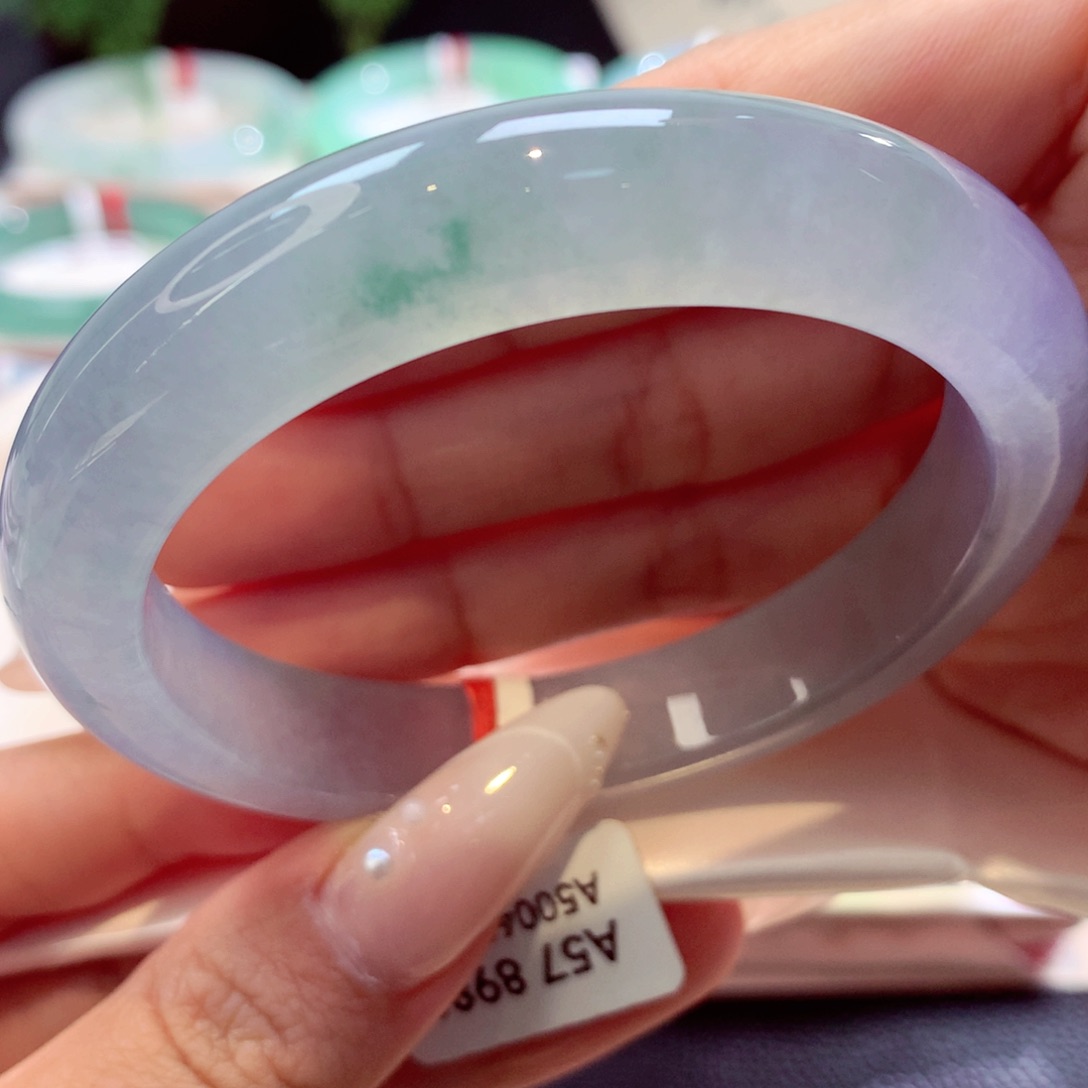 未镶嵌手镯翡翠正圈30号66