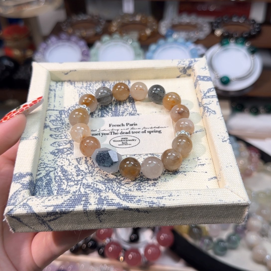 水晶手链未镶嵌设计款