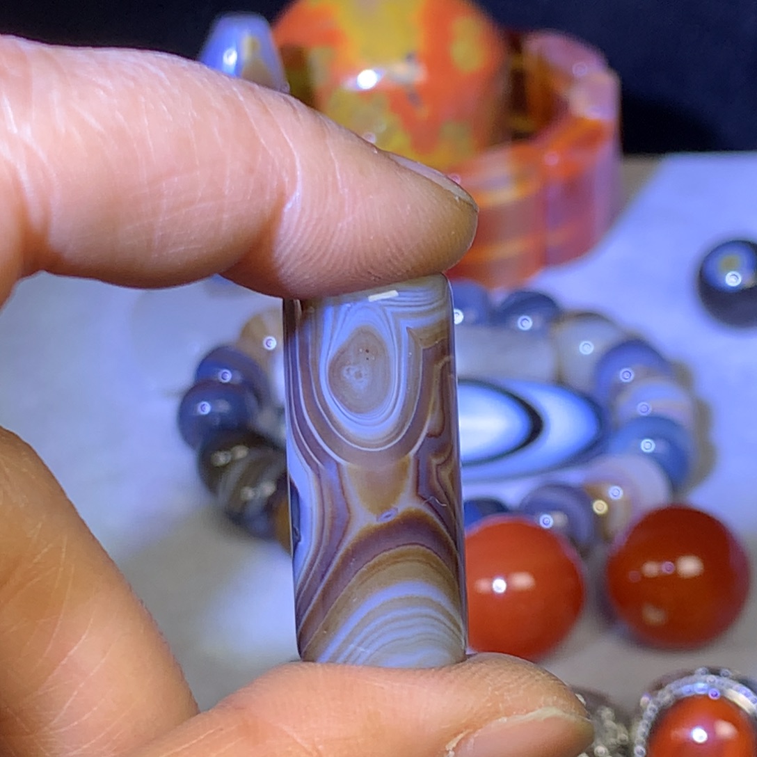 玛瑙/玉髓未镶嵌颈饰