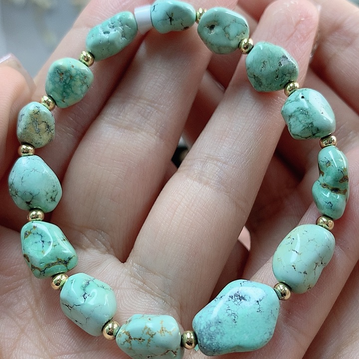 绿松石珠宝奇石未镶嵌