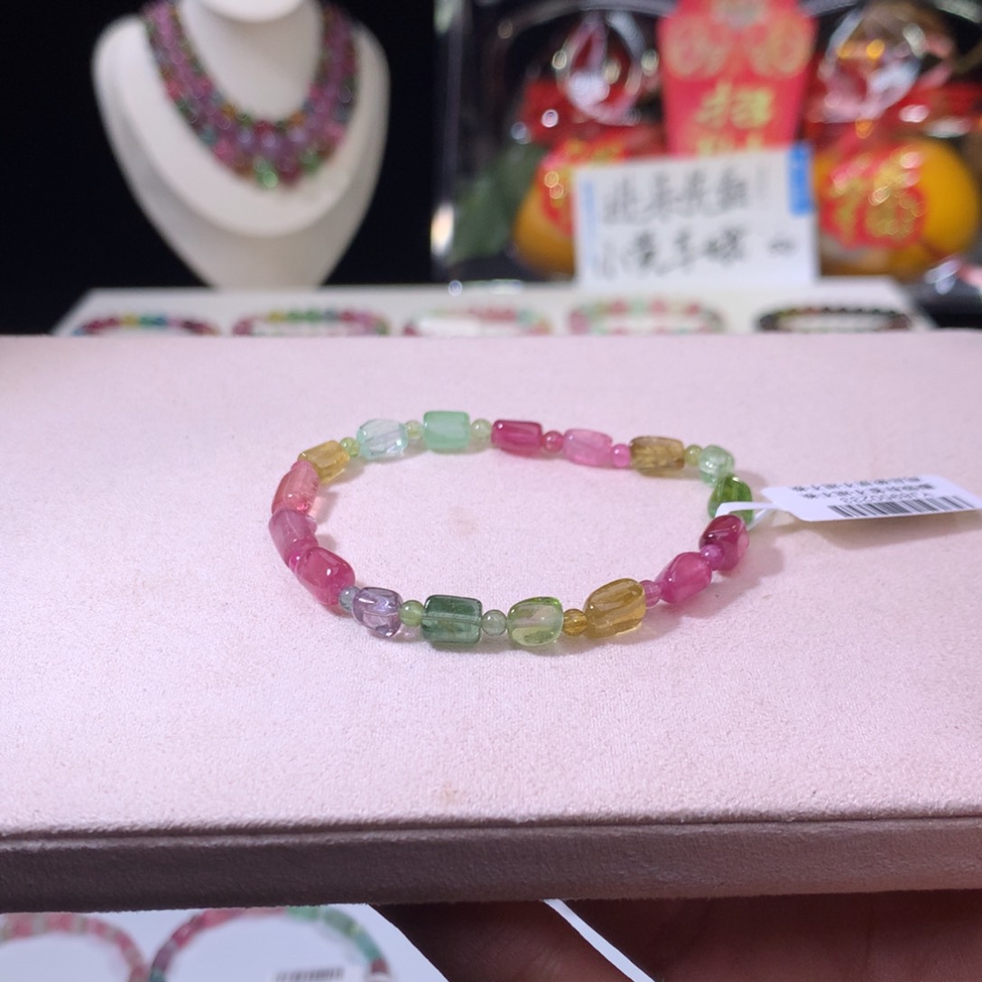 碧玺手链未镶嵌碧玺
