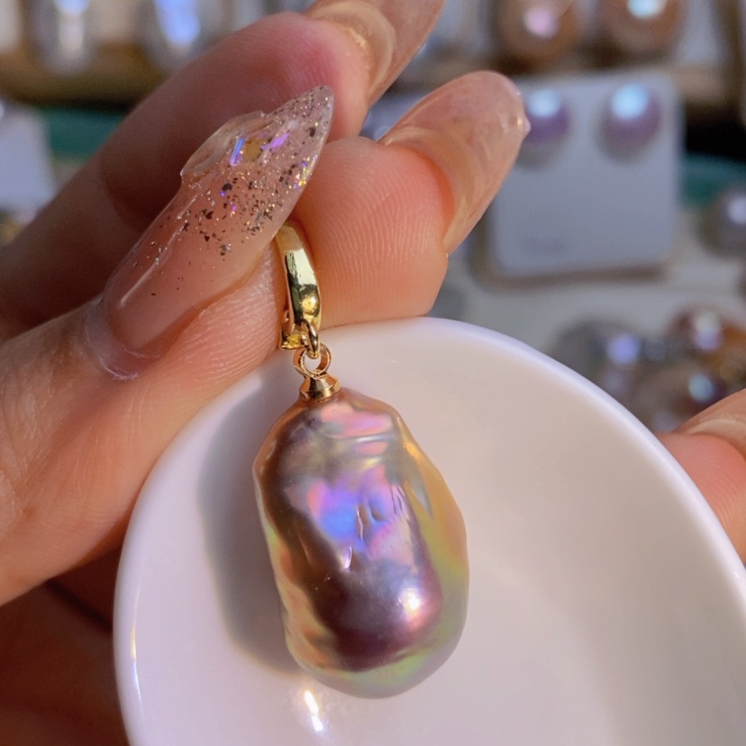 【闪购商品】淡水珍珠天然淡水珍珠合金