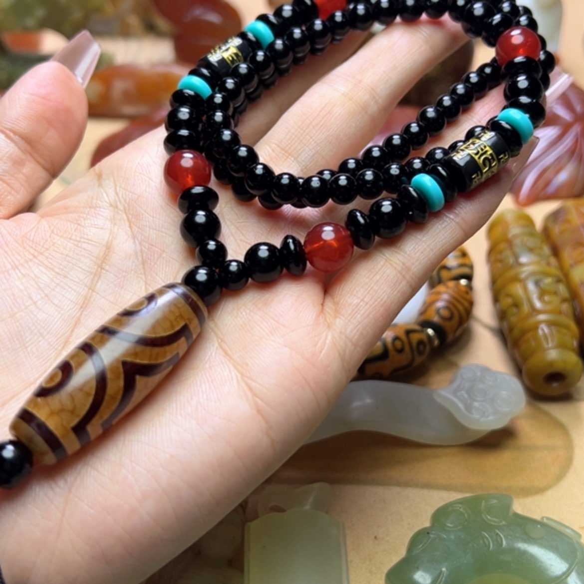 【闪购商品】玛瑙/玉髓颈饰未镶嵌