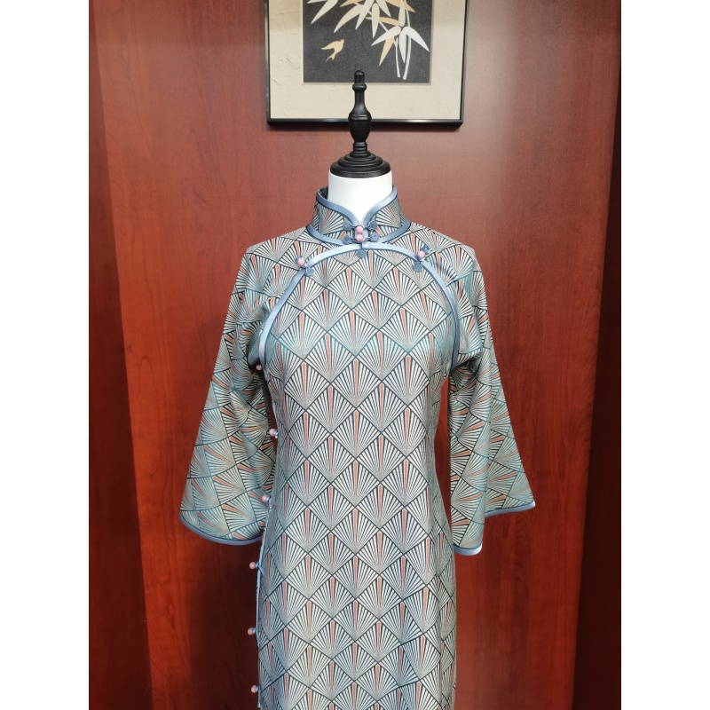 苏锦经典旗袍QP-31900