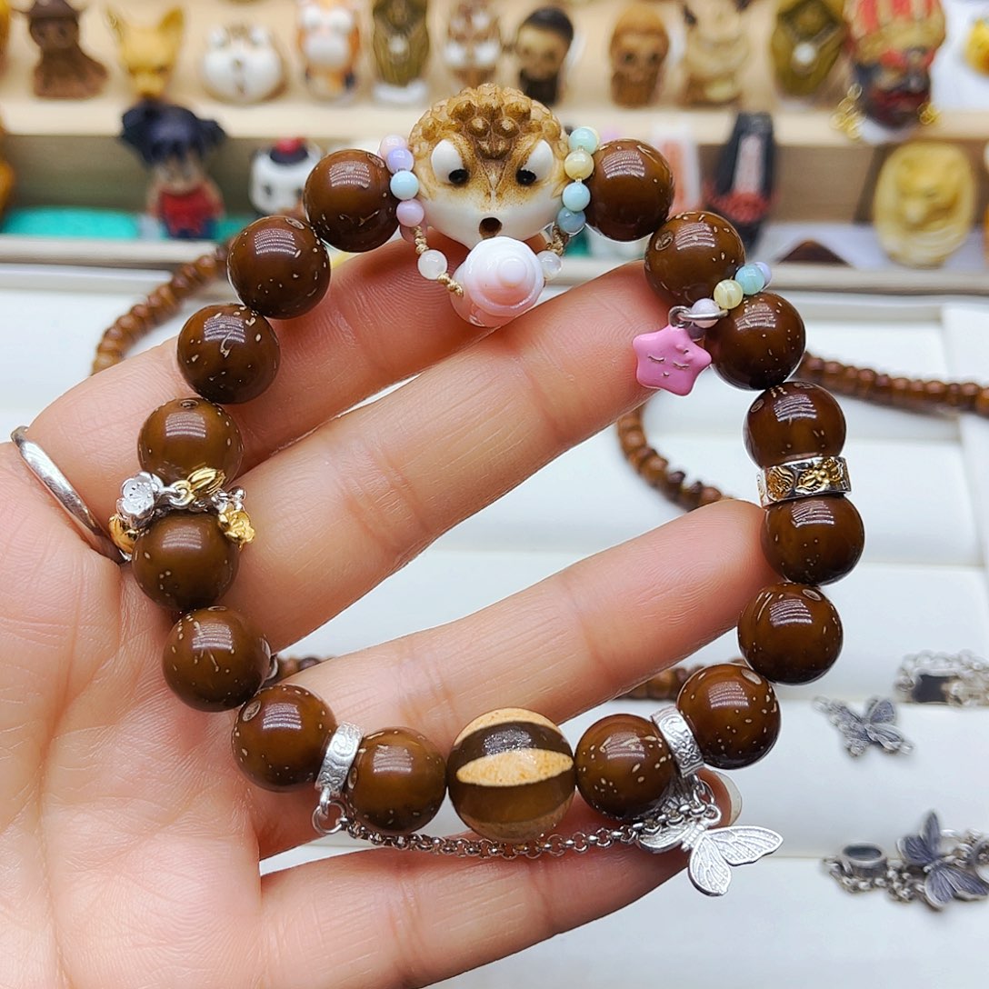 鹿骨手串/手链手工打磨配饰
