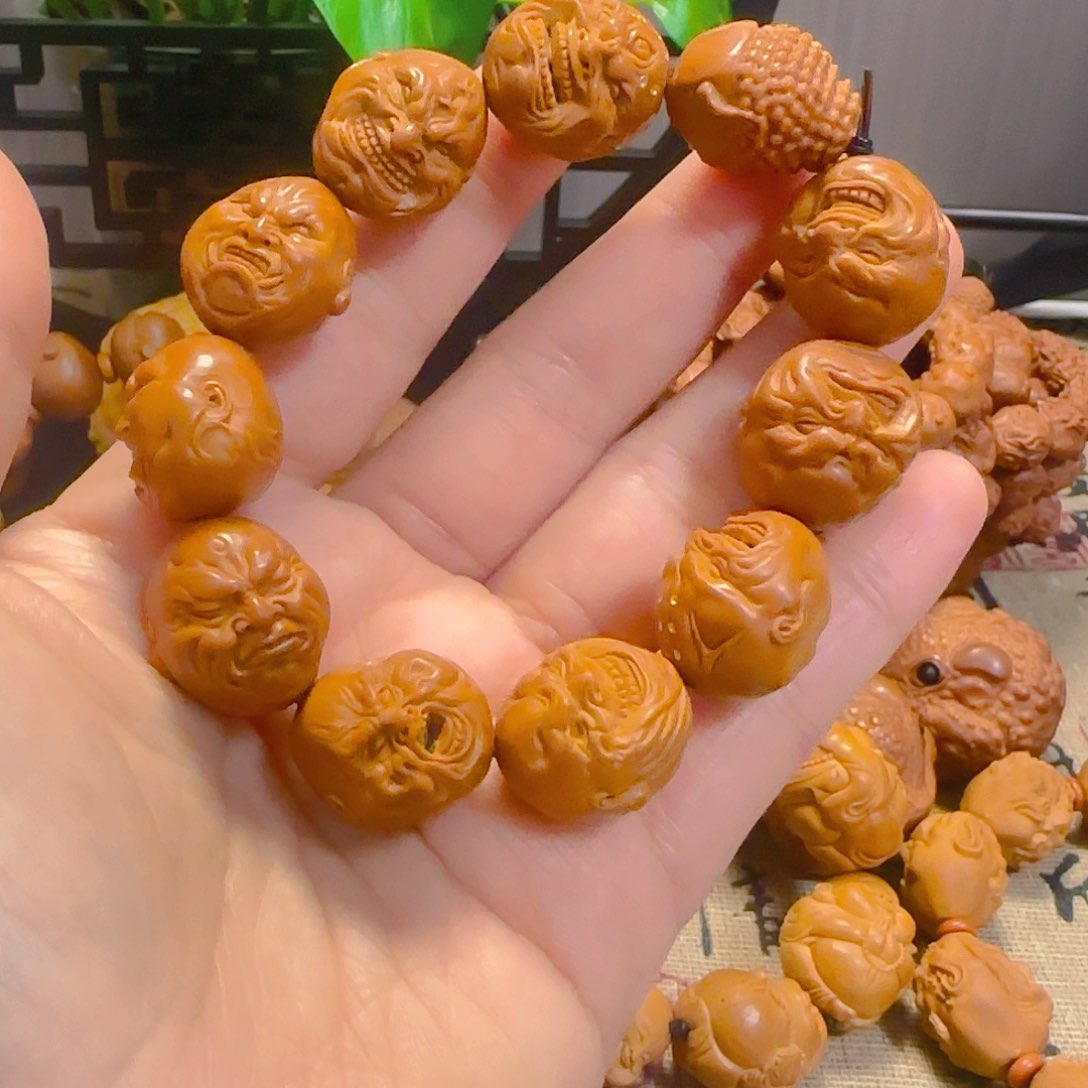 橄榄核手串/手链橄榄核恶僧手串