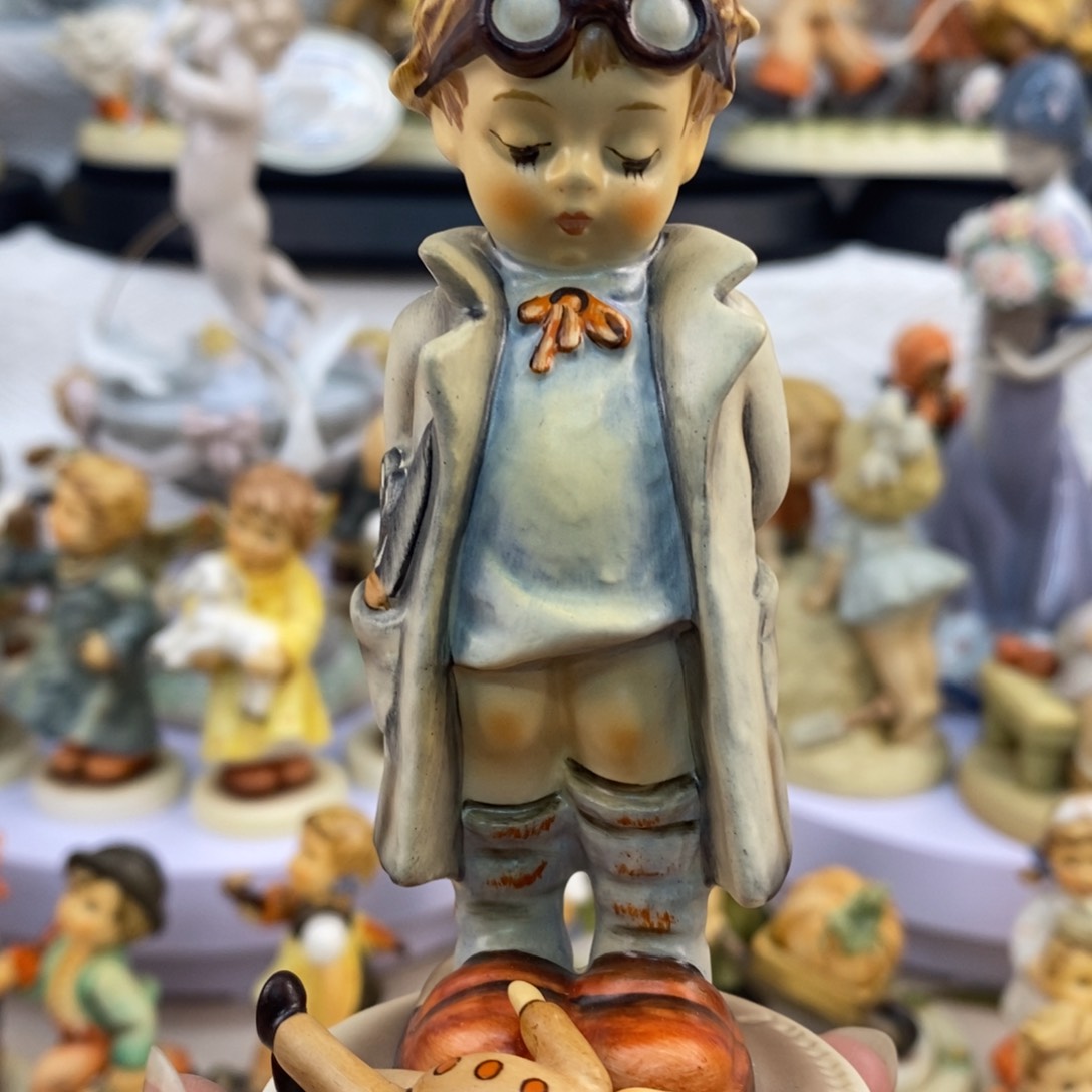 瓷片欧美中古美物摆件