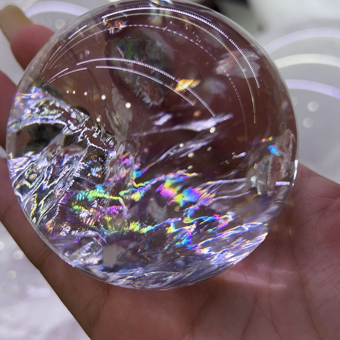 水晶水晶球摆件未镶嵌