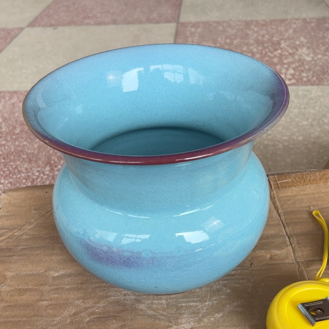 摆件郑家钧窑摆件微