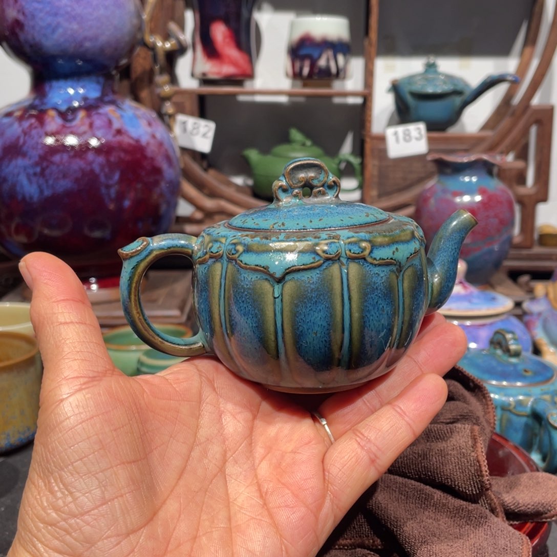 格***局中国神后钧瓷茶器