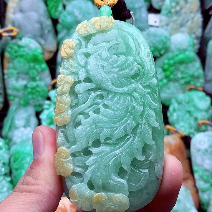 翡翠吊坠(不含链)未镶嵌