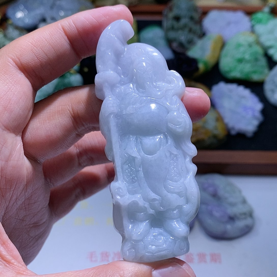 【闪购商品】翡翠颈饰未镶嵌关公