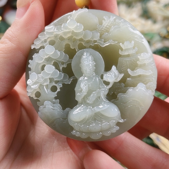 未镶嵌和田玉挂件