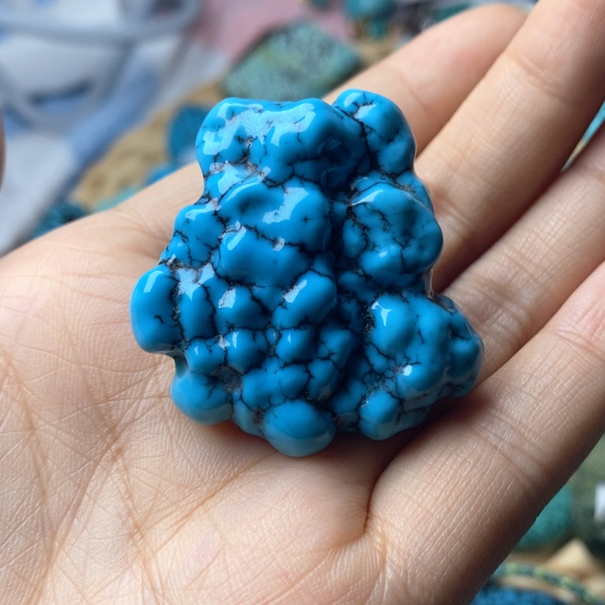 【闪购商品】绿松石珠宝半成品未镶嵌