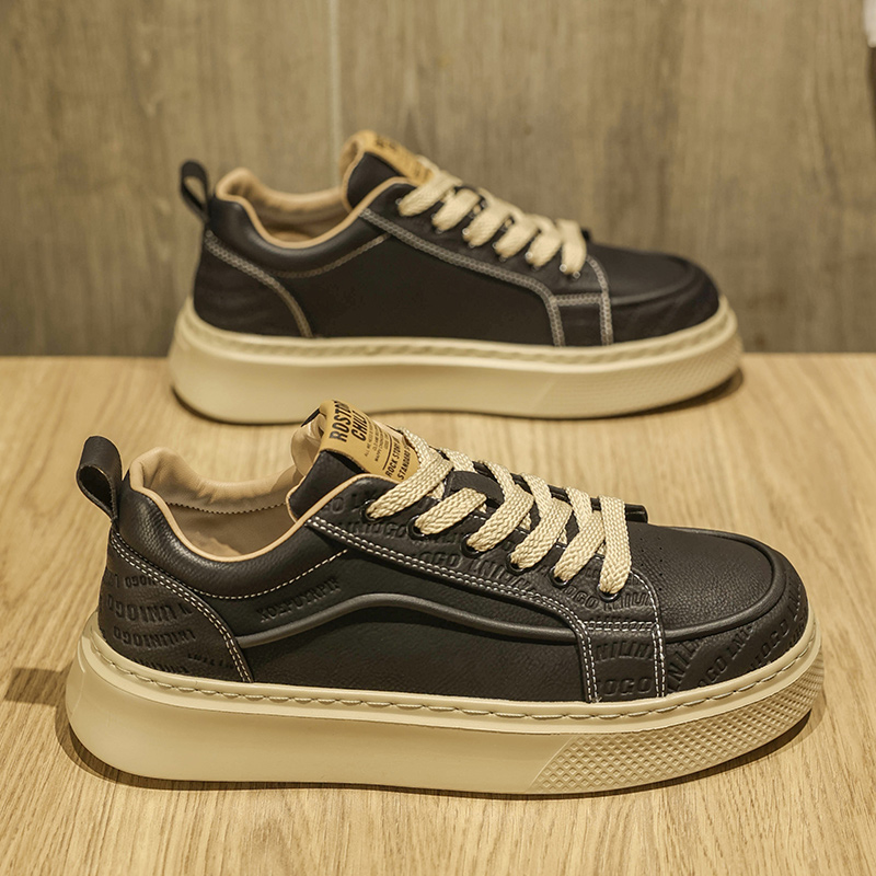2025新款男鞋秋季韩版软底男士板鞋百搭男式休闲鞋子潮鞋GG88009