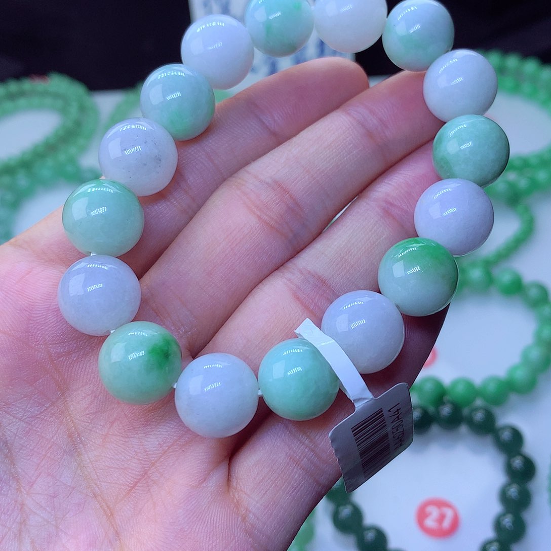 翡翠毛衣链未镶嵌