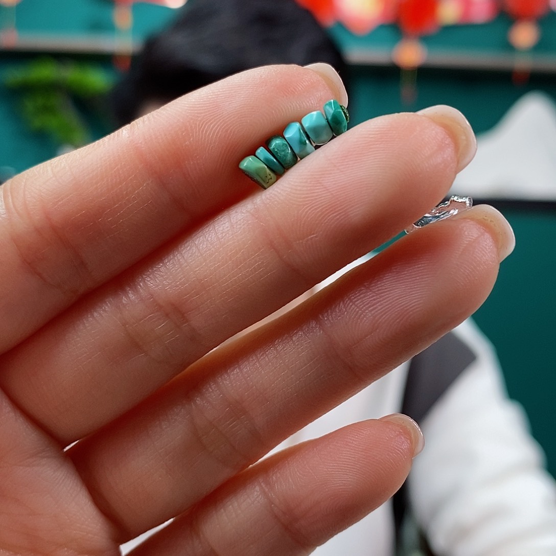 绿松石珠宝奇石未镶嵌