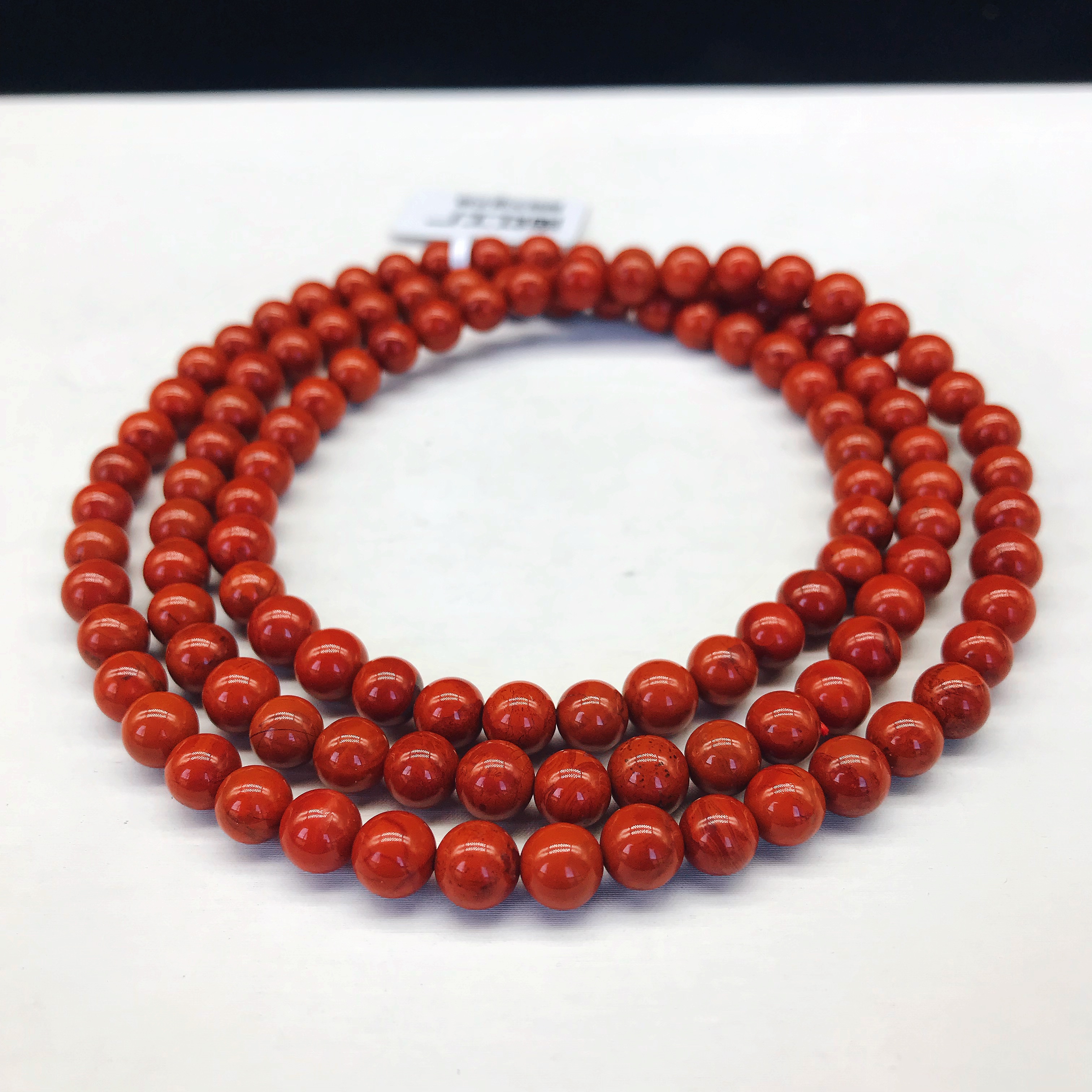 【小雪】南红瓦西牛血火焰高货精品多圈6mm