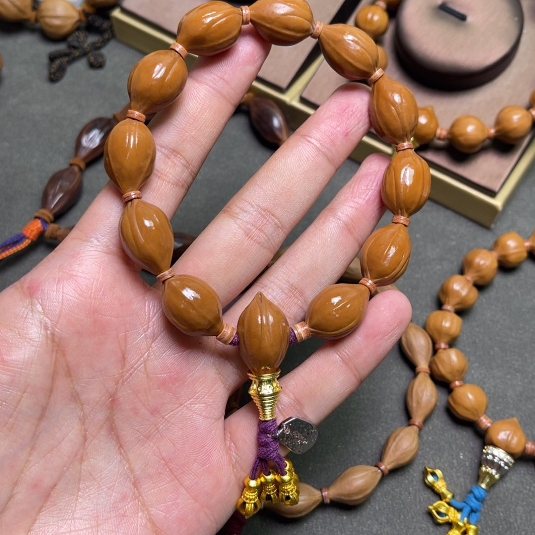 风***缘橄榄核手串/手链14三面佛
