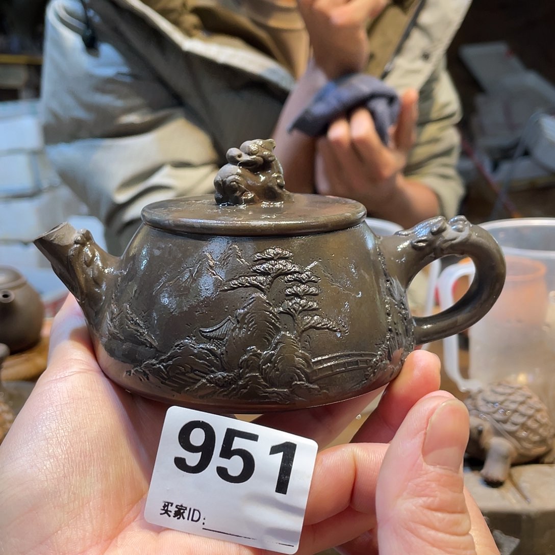 广西钦安龙窑坭兴陶柴烧