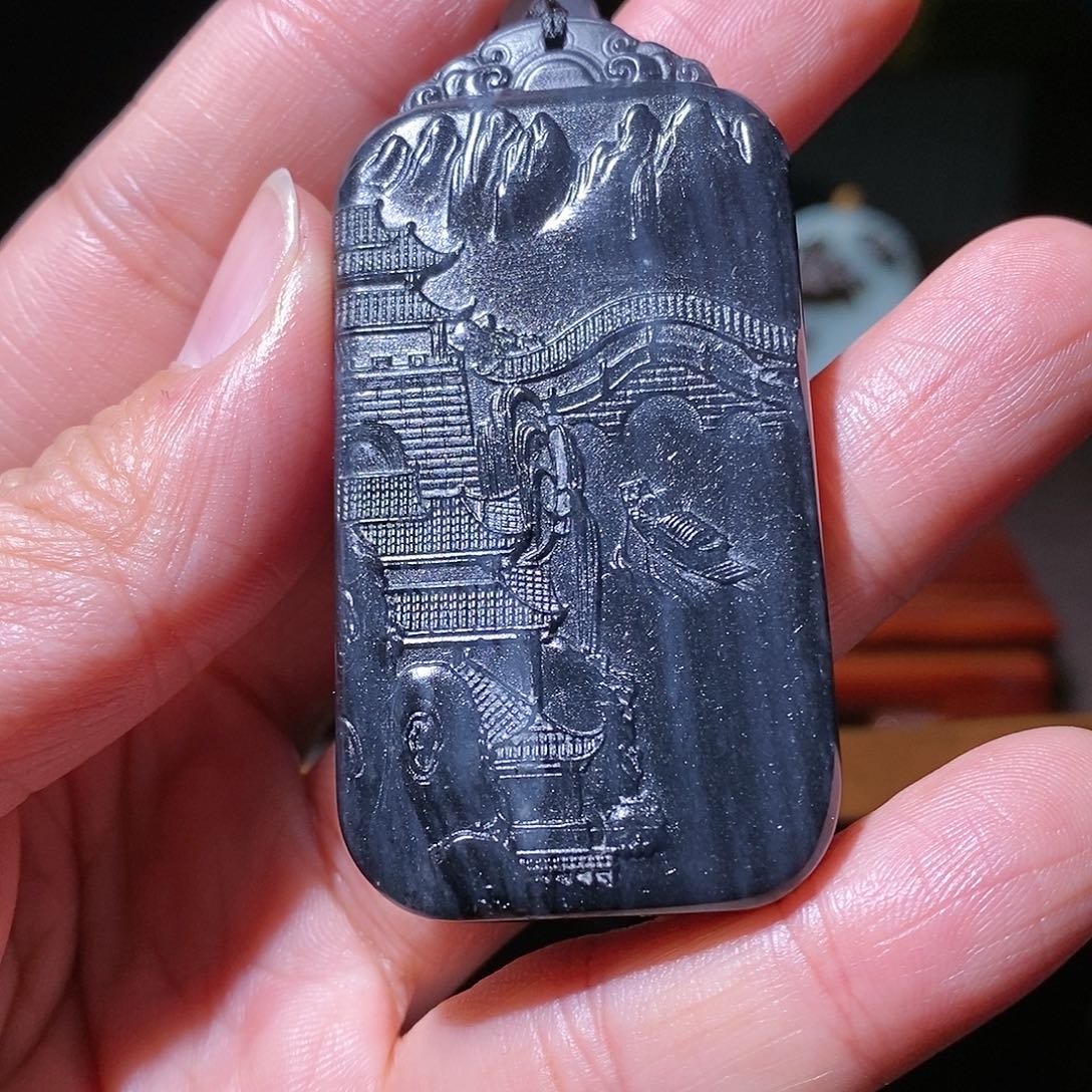 和田玉挂件未镶嵌