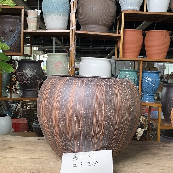 紫砂花盆 紫砂花盆