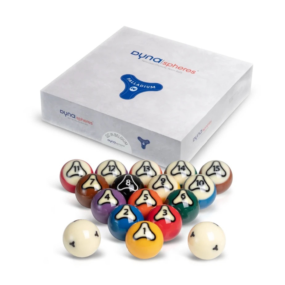 比利时DYNA黛纳斯菲正品A级白金款台球台球子tv子母球