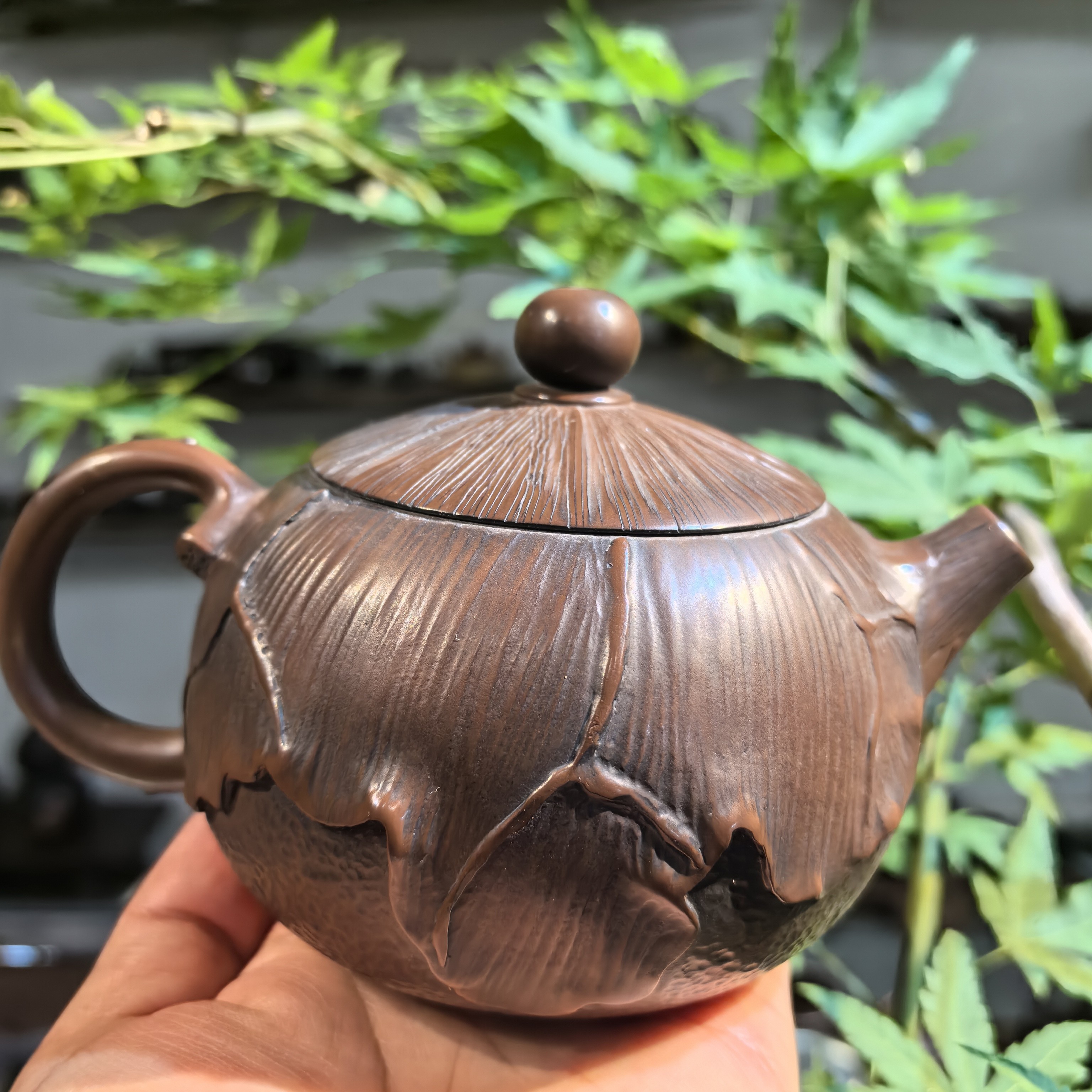 建水紫陶手工向春明老师紫陶壶