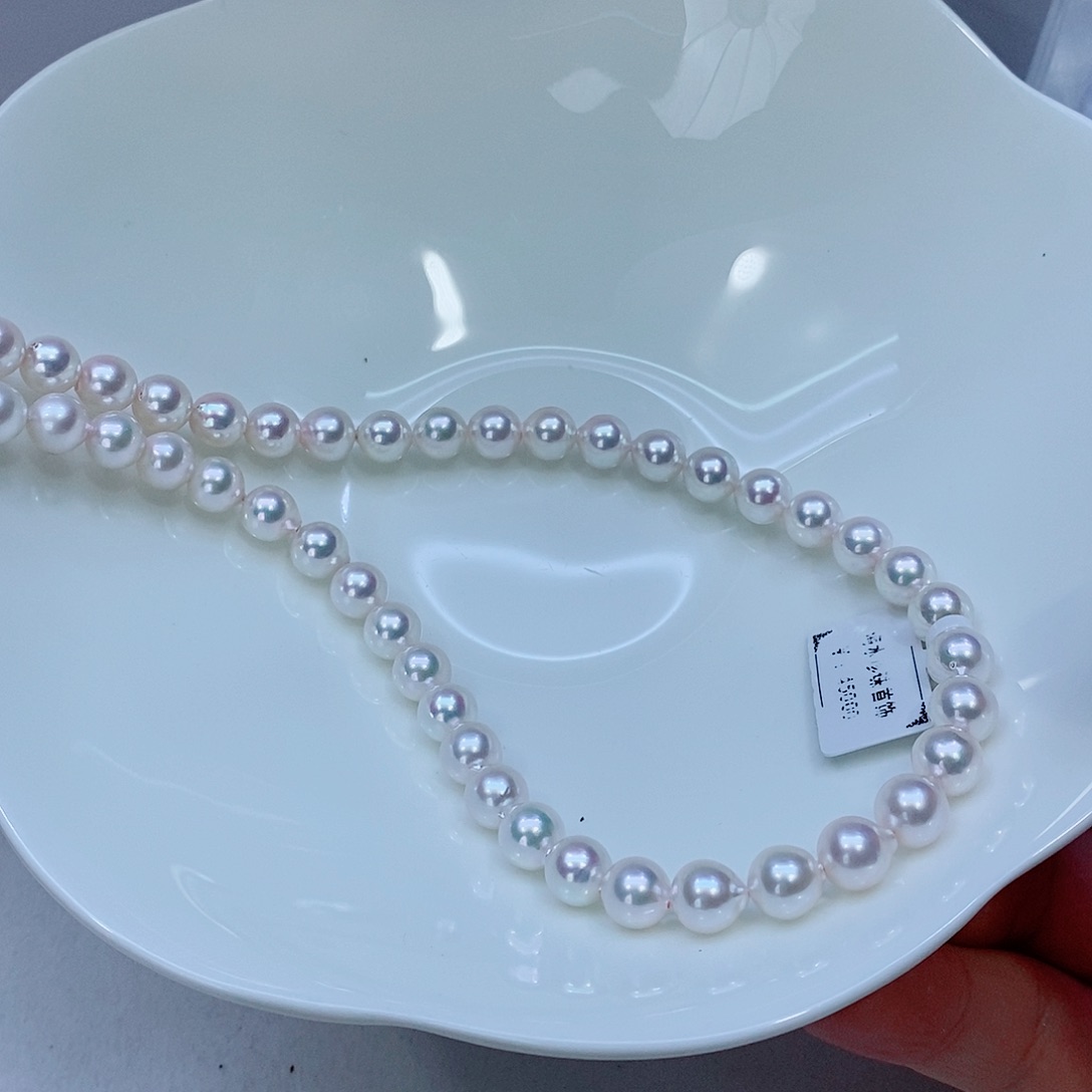 海水珍珠颈饰银S925镶嵌