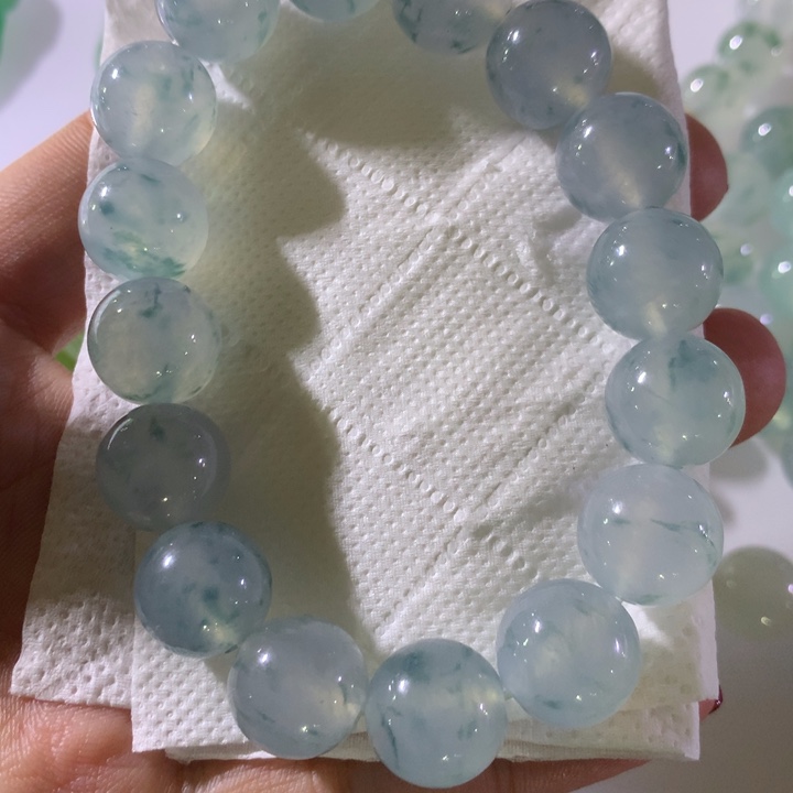 翡翠手串未镶嵌天然翡翠手串