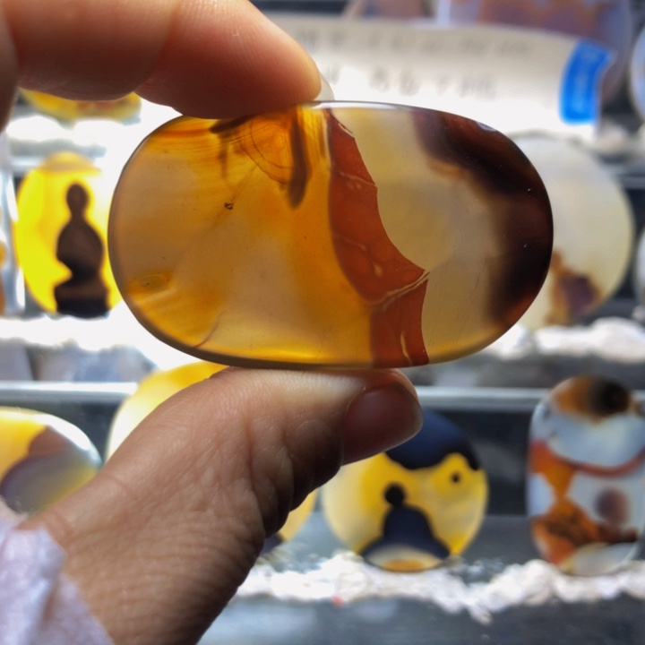 合金玛瑙/玉髓珠宝奇石13