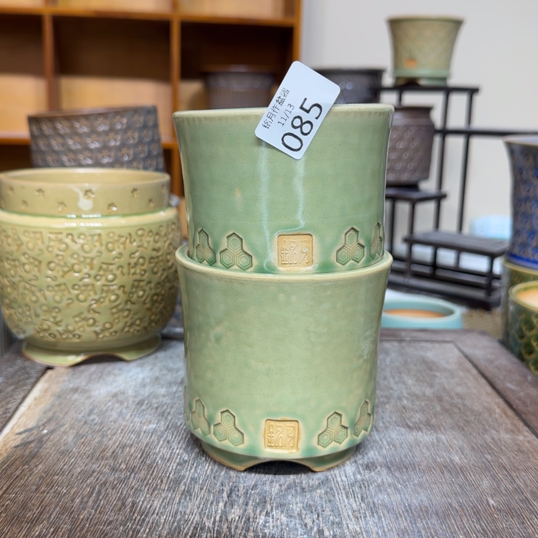 手工花盆 085 内口口径8.5 cm 