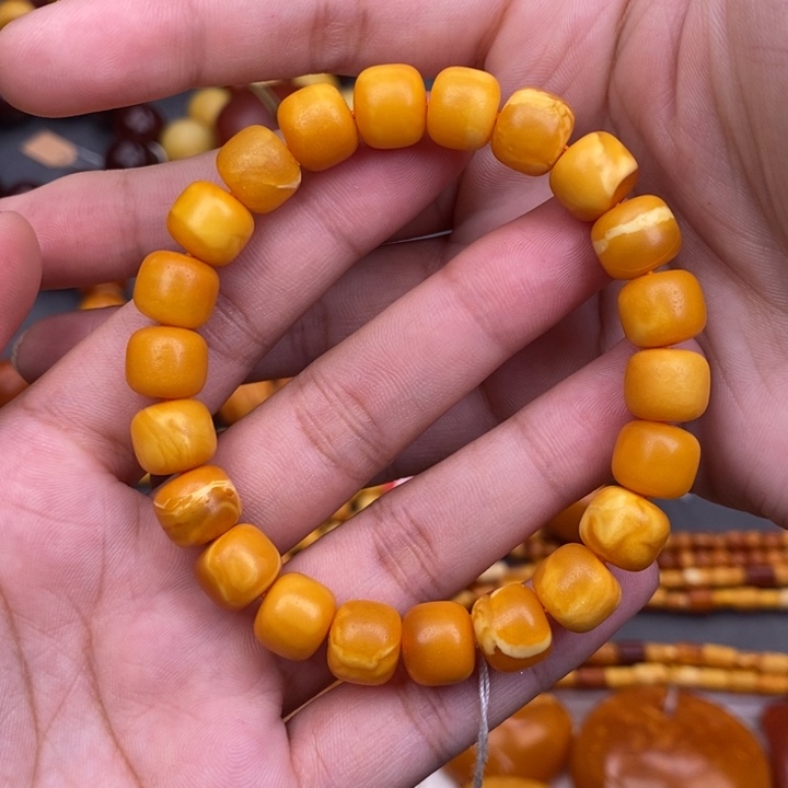 琥珀未镶嵌裸石蜜蜡L