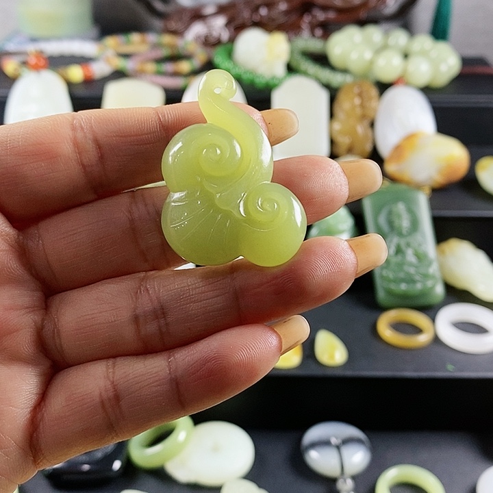 和田玉平安如意未镶嵌