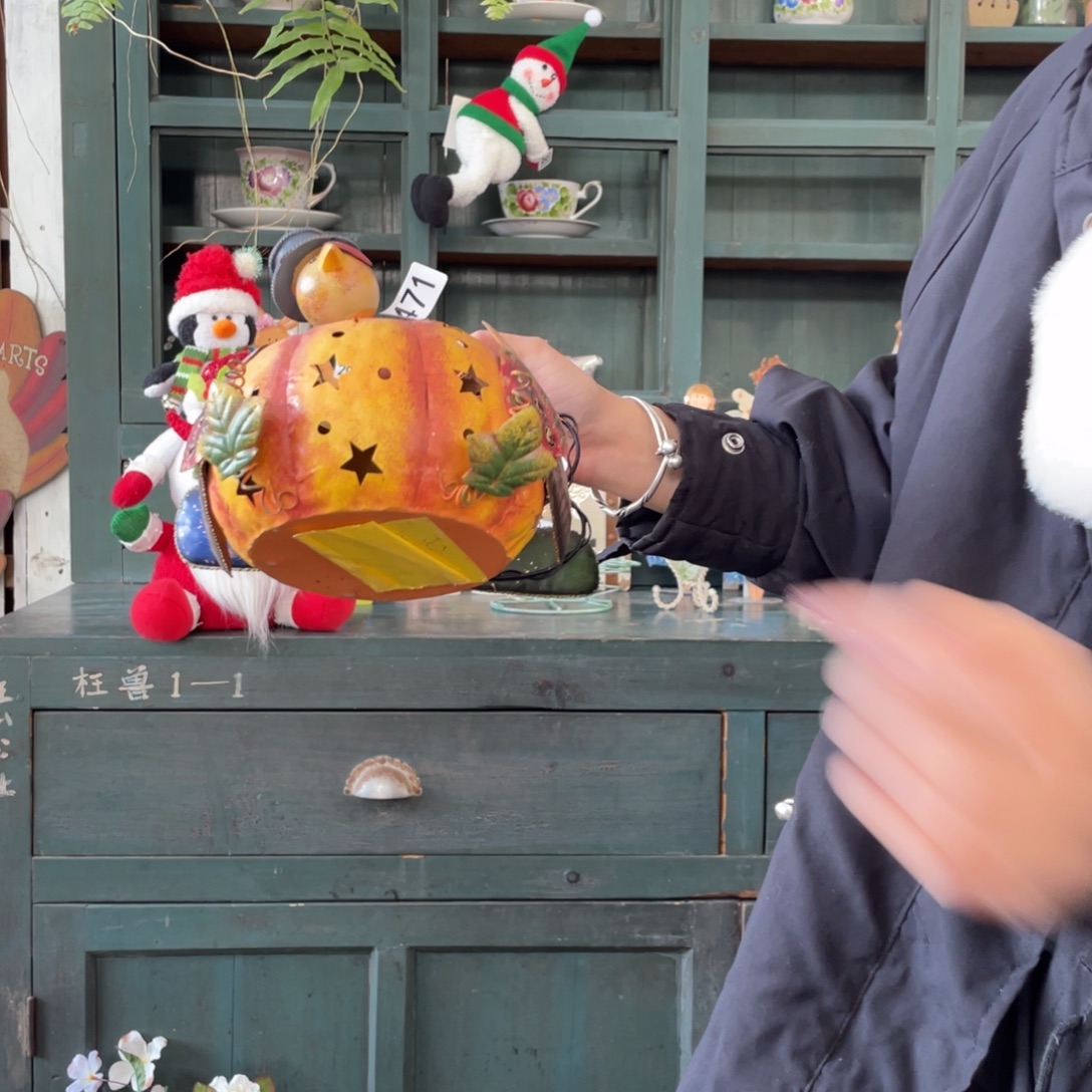 木质圣诞月福老货玩具默认微瑕