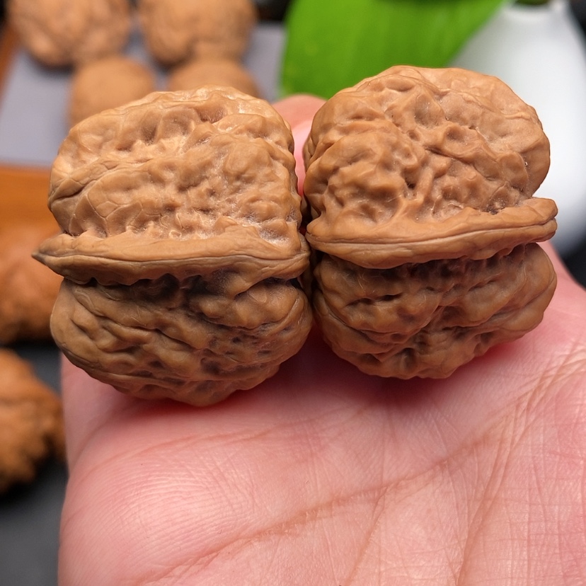 【闪购商品】文玩核桃把件蛤蟆头全品34