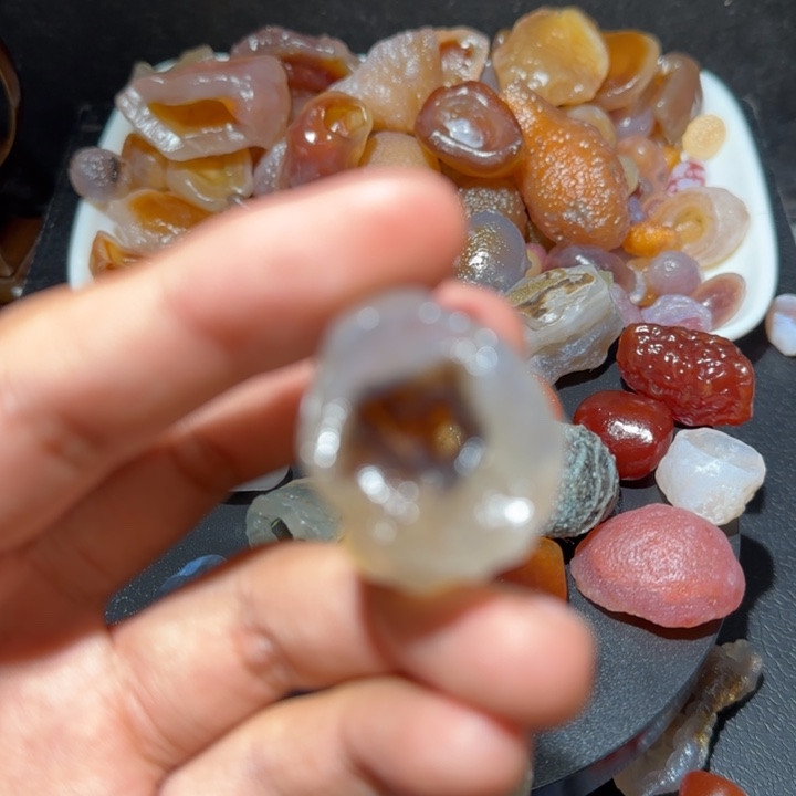 玛瑙/玉髓合金挂件