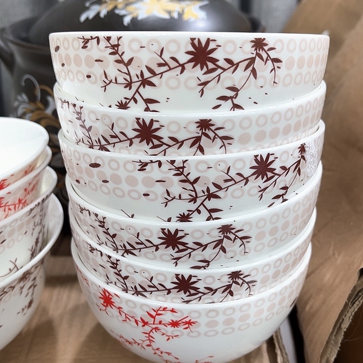 景德镇陶瓷陶瓷碗6个
