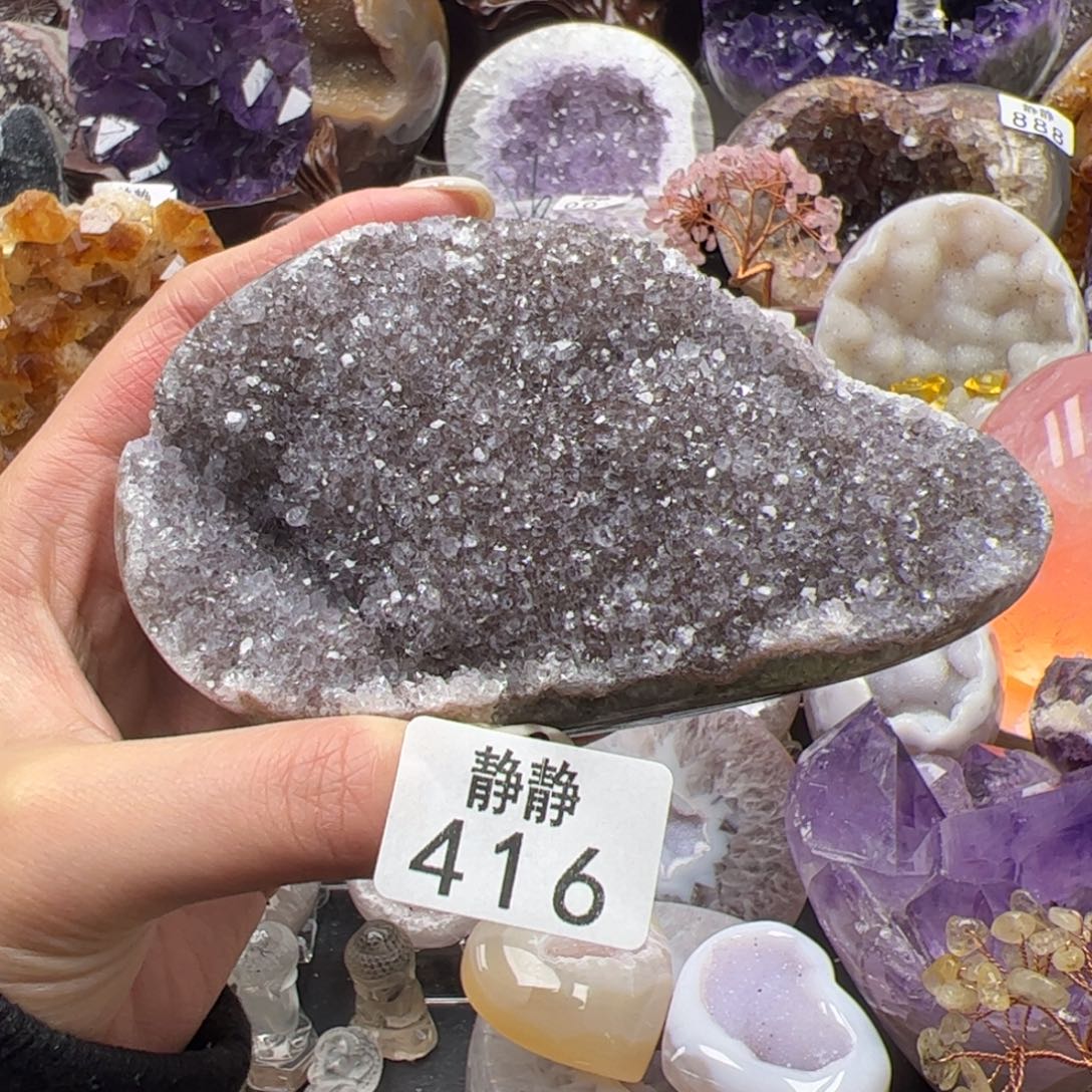 未镶嵌大型摆件（非配饰）紫晶416