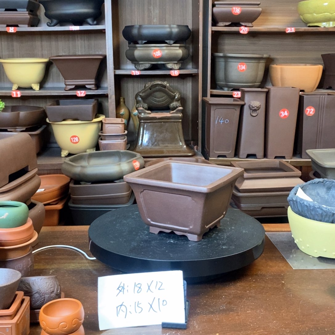 紫砂花盆体*育紫砂花盆