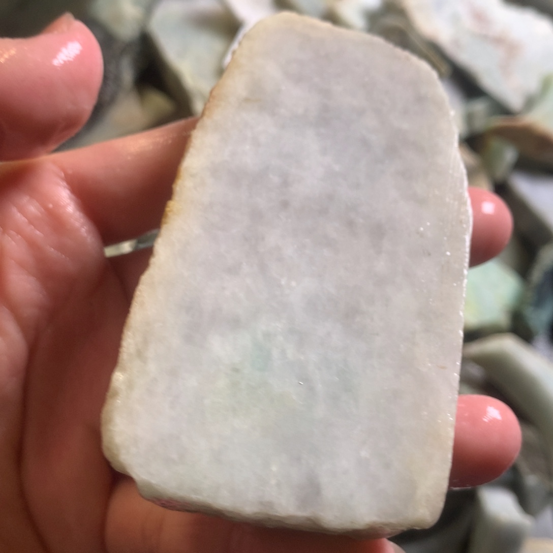 翡翠颈饰未镶嵌缅甸翡翠