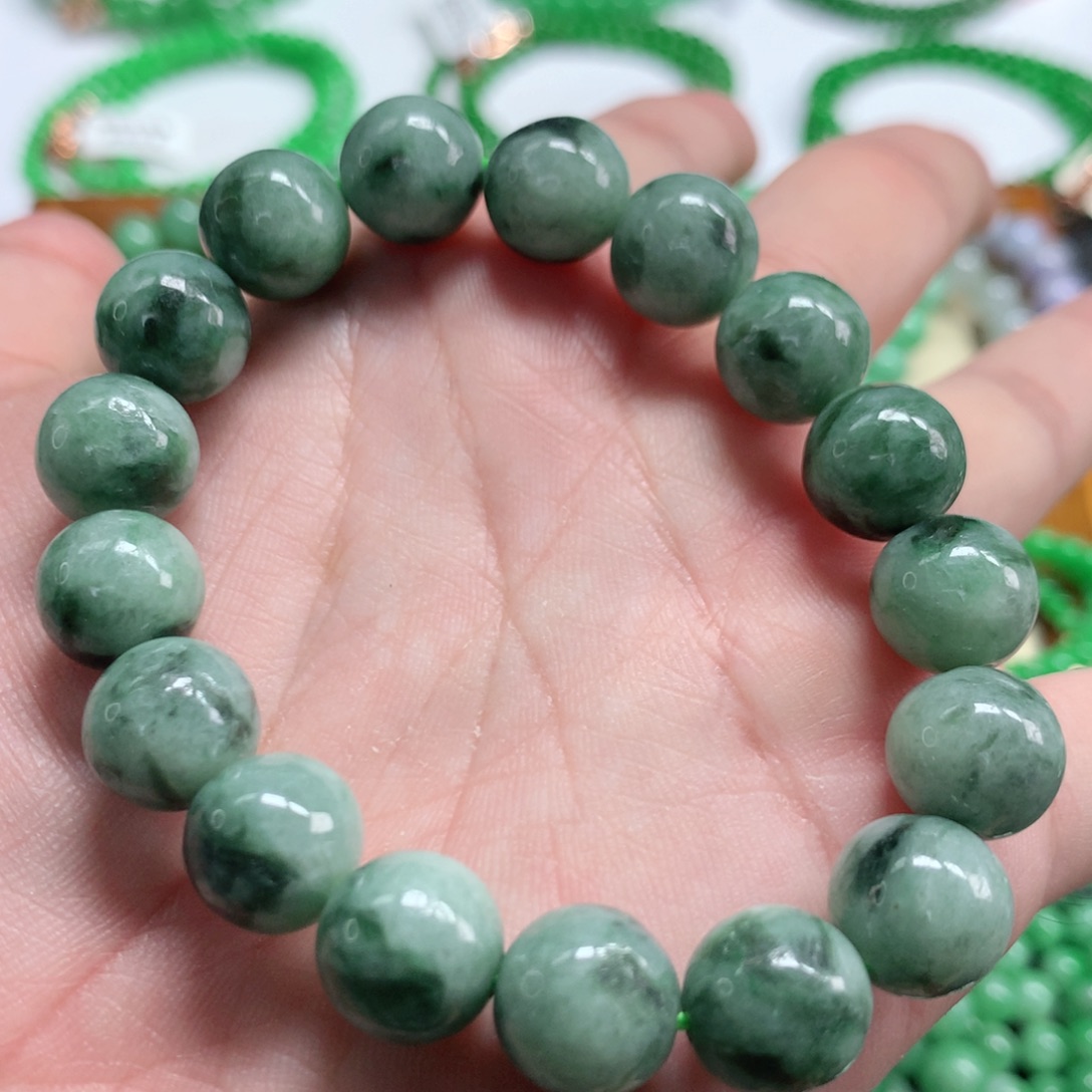 未镶嵌手链翡翠翡翠