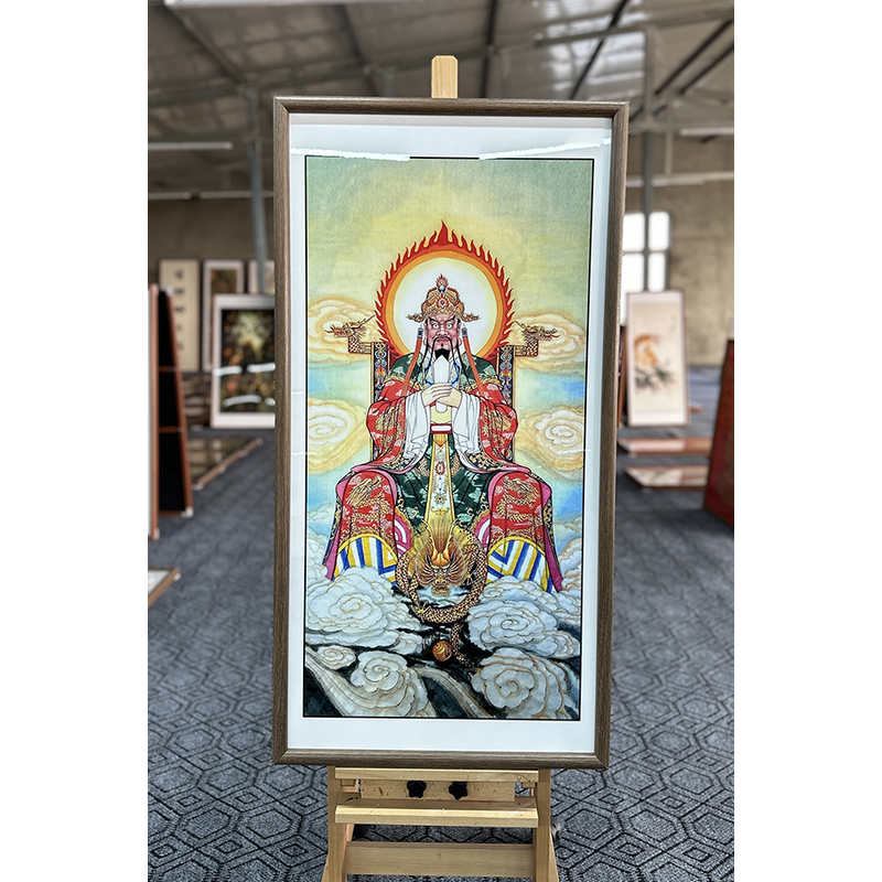 [F23龙五爷]50x100cm中国风家居装饰画办公室玄关客厅装饰画