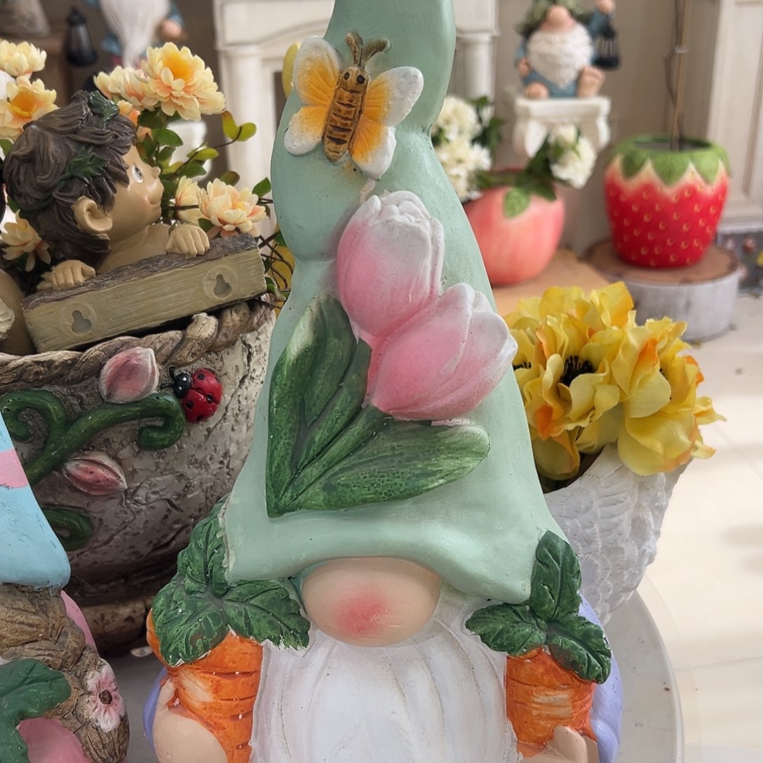 花园摆件红红火火