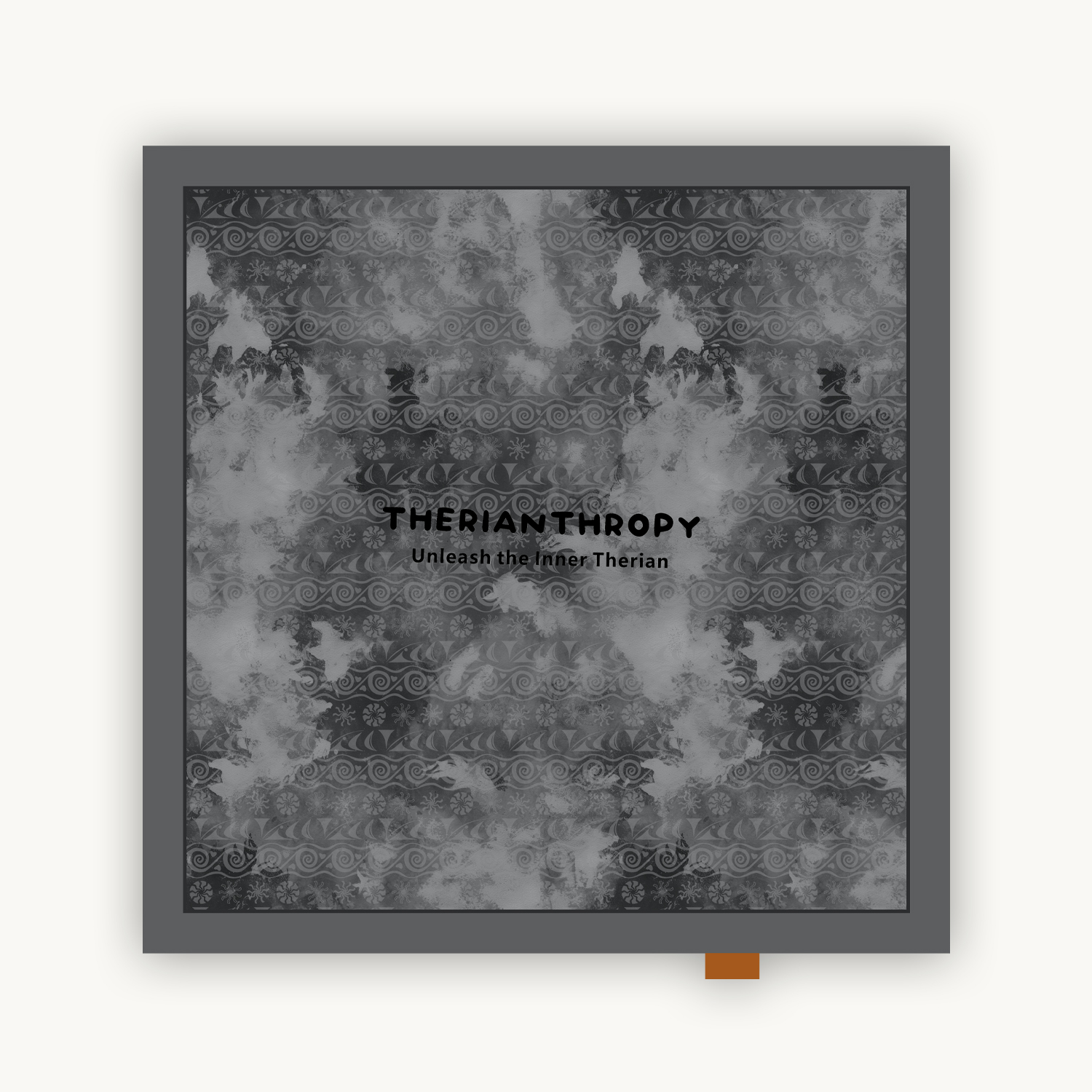 THERIANTHROPY/半兽人 山目丝制方巾围巾 户外越野跑文化头巾